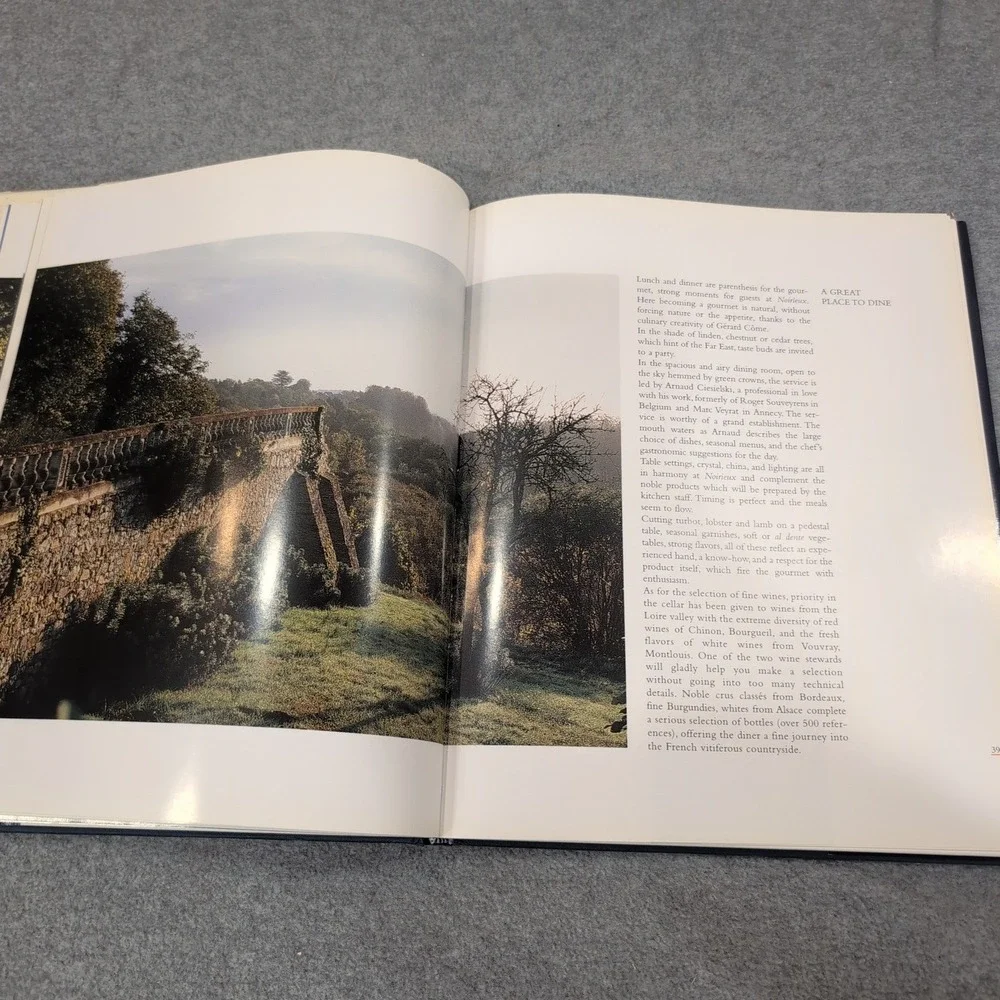 Chateau de Noirieux Cuisine and Art de Vivre Hardcover Cookbook‎ Signed + Letter